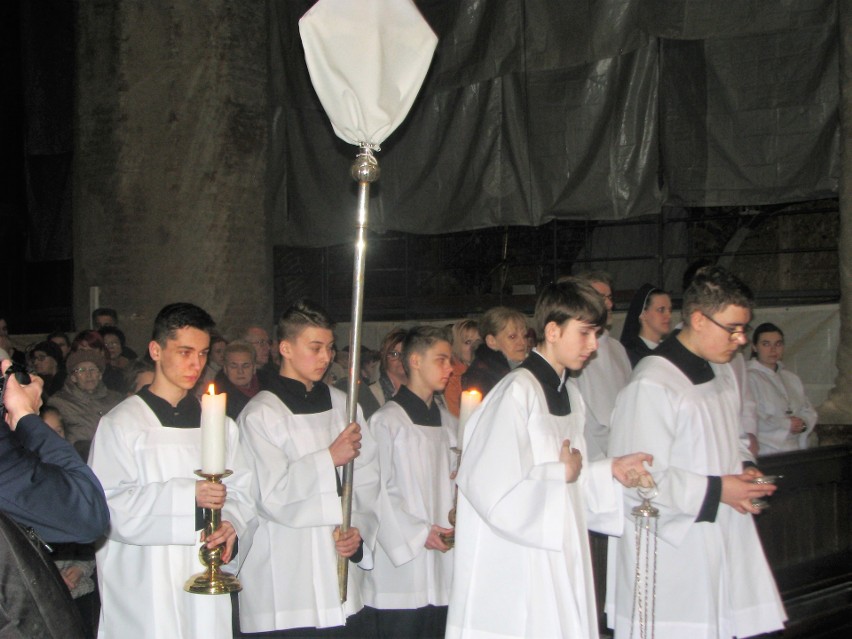 Msza św. Wieczerzy Pańskiej w opolskiej katedrze.