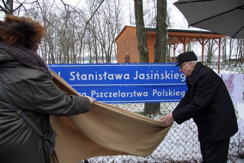 Stanisław Jasiński patronem alei przy Zalewie (ZDJĘCIA)