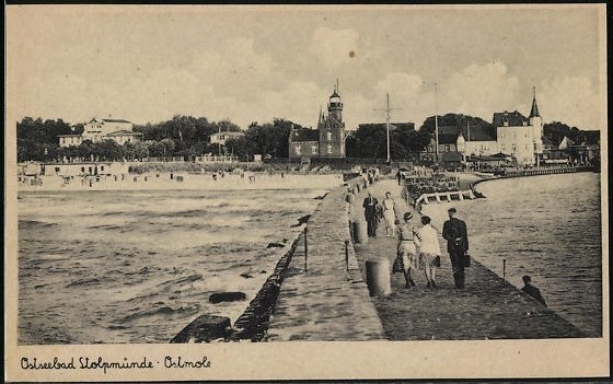 Fotografie i pocztówki z przedwojennego kurortu nad Bałtykiem Stolpmünde