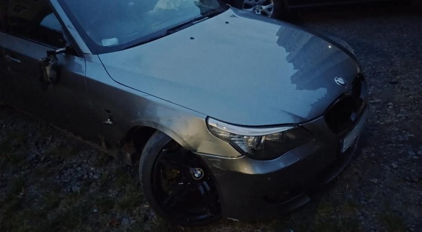 Kierowca BMW stracił panowanie nad pojazdem i rozbił...