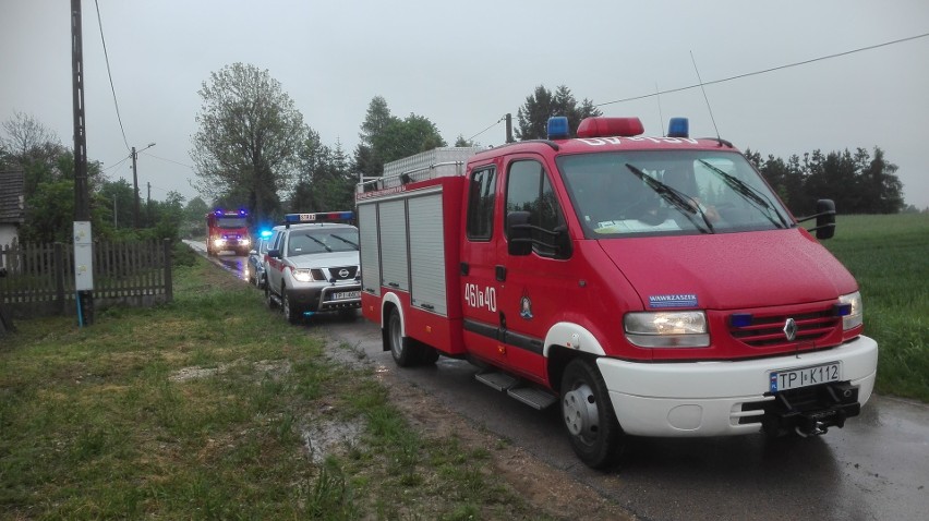 Wypadek w gminie Działoszyce - w miejscowości Świerczyna.