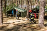 Ostrów Wielkopolski: Z powodu ulewy ewakuowano obóz harcerzy