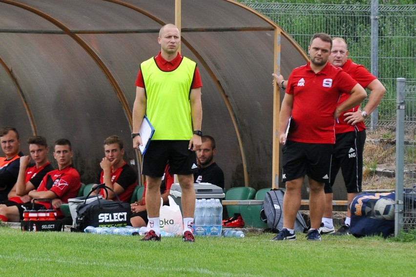 Damian Zalwert (na pierwszym planie) ze Startem Namysłów był...