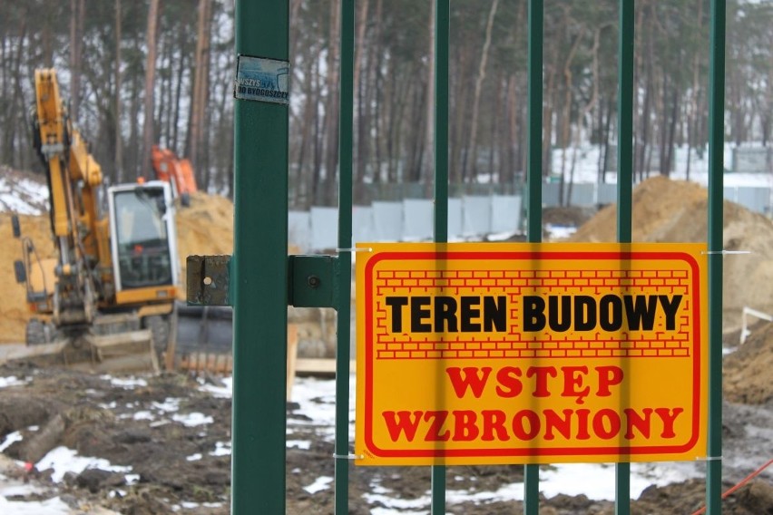 Przebudowa stadionu żużlowego w Zielonej Górze (zdjęcia)