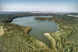 Niesamowite zdjęcia z drona jeziora Paklicko w obiektywie Grzegorza Walkowskiego