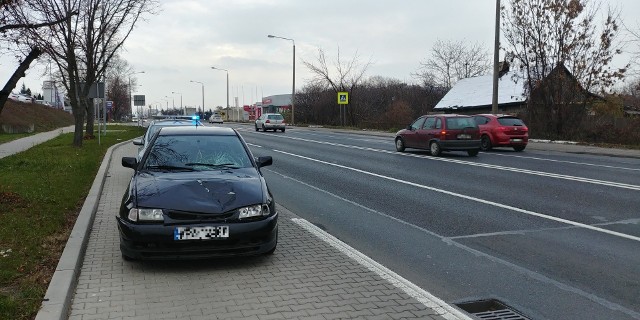 Potrącenie na ulicy Kieleckiej w Radomiu.