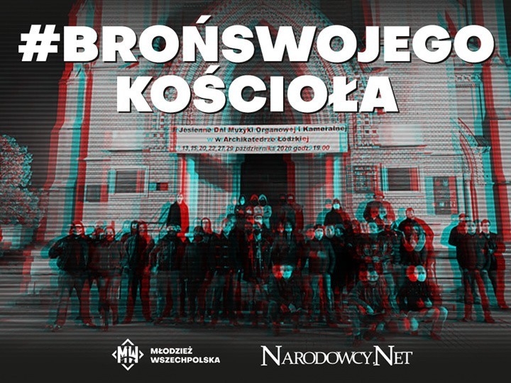Kraków. Narodowcy gotowi na wojnę z kobietami. Będą bronić kościołów [ZDJĘCIA]