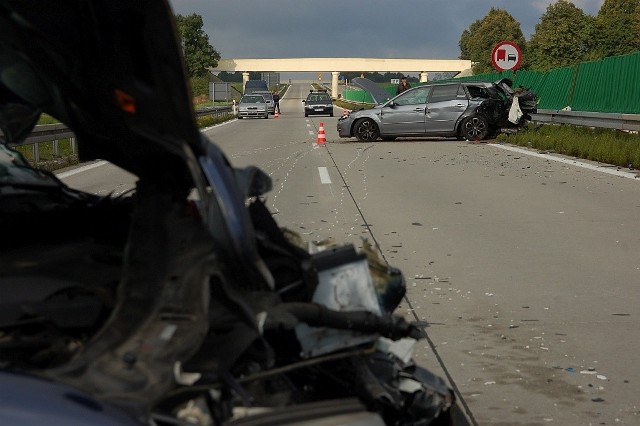 Śmiertelny wypadek na autostradzie A4, 27.09.2014