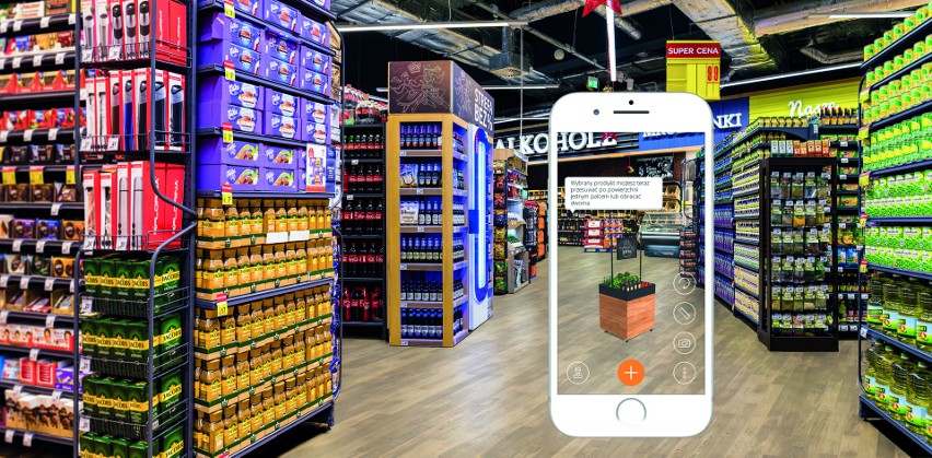 AR SHOPFITTING - aplikacja w smartfonie pozwala błyskawicznie dobrać idealne meble do każdego sklepu