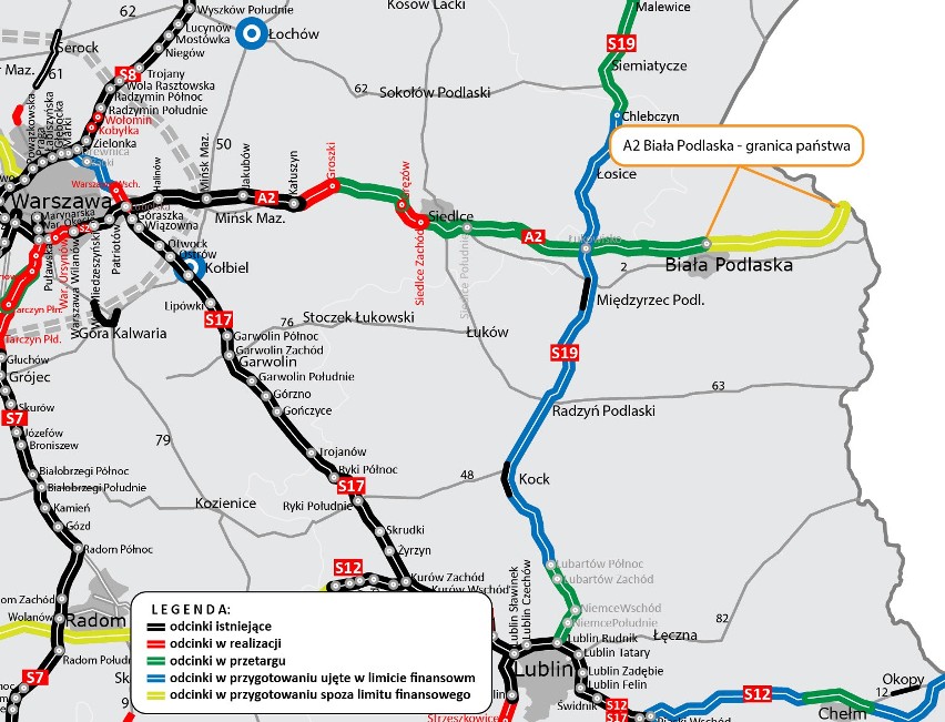 Autostradą A2 na wschód. Powstanie odcinek od Białej Podlaskiej do granicy. Jak będzie wyglądała nowa droga?