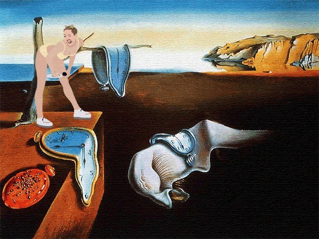 "Trwałość pamięci" Salvador Dali