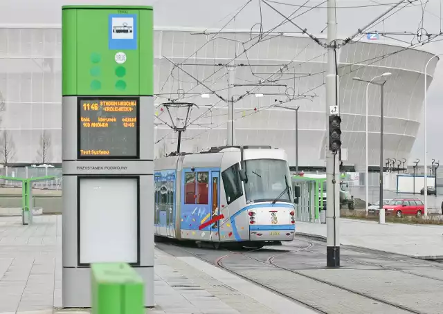 Tramwaj dojeżdża tylko do stadionu miejskiego. Trasa na Maślice ma przedłużyć torowisko dalej: przez ul. Maślicką, ul. Suwalską, ul. Królewiecką, do okolic N-Parku.