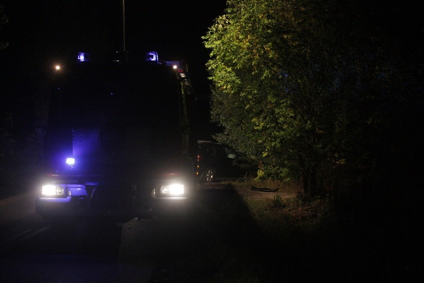 Wypadek w Skarżycach: Zginęły dwie osoby