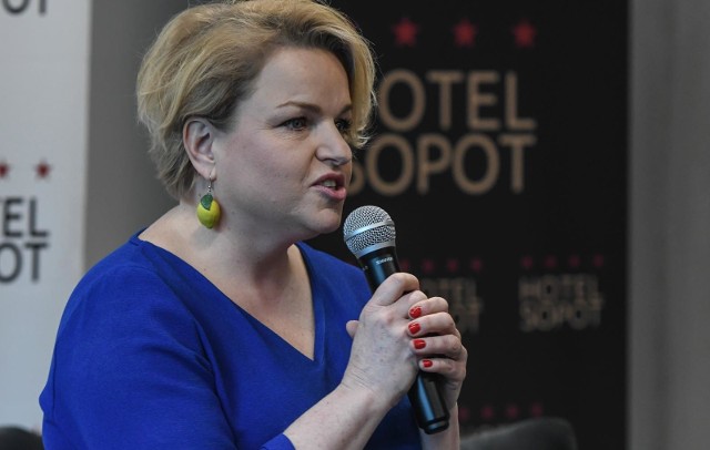 Katarzyna Bosacka prowadziła warsztaty "Jak kupować, żeby nie zwariować?" w Hotelu Sopot, 9.03.2019