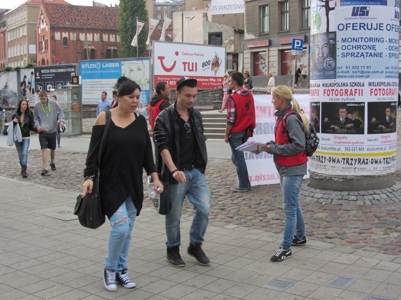Poznań: Protesty związkowców przy Starym Marychu [ZDJĘCIA]