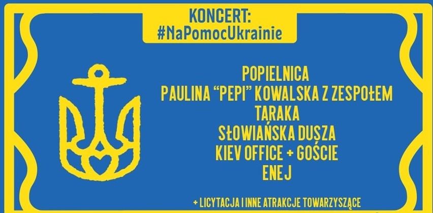 Gdynia. Koncert #NaPomocUkrainie odbędzie się już 2 kwietnia. Wiemy, kto wystąpi