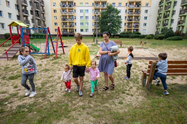 09.09.2020 bydgoszcz barbara iwinska z rodzina .fot: arkadiusz wojtasiewicz/polskapress