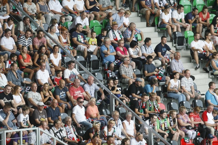 Mecz GKS Tychy - FC Koeln na otwarcie stadionu w Tychach