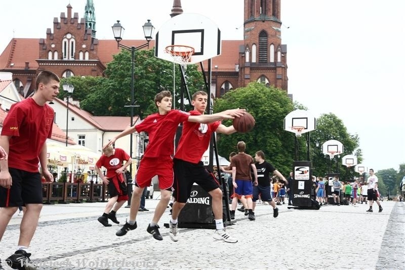 Koszykówka na Rynku Kościuszki