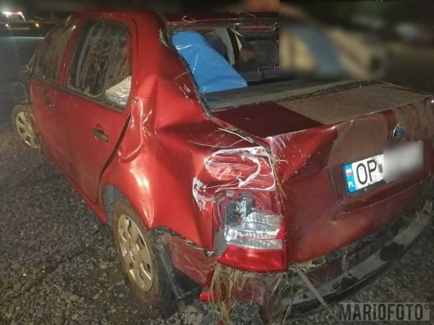 Skoda znaleziona w rzece w Dębiu pod Opolem.