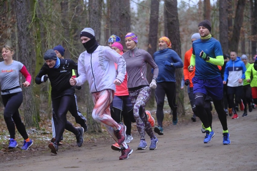 W sobotni poranek toruńscy biegacze tradycyjnie zebrali się...