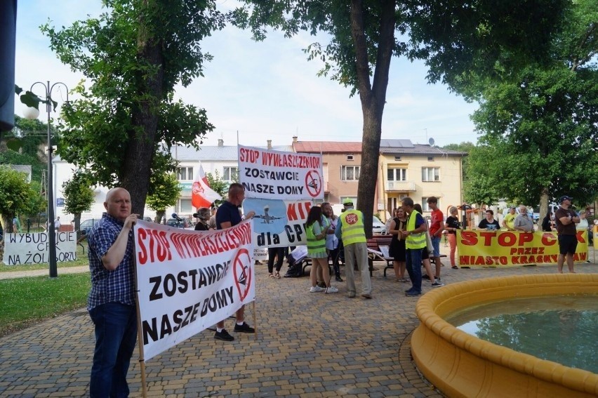 Lubelszczyzna. To był jeden z największych protestów w regionie przeciwko CPK. Organizatorzy na tym nie poprzestaną. Zobacz zdjęcia