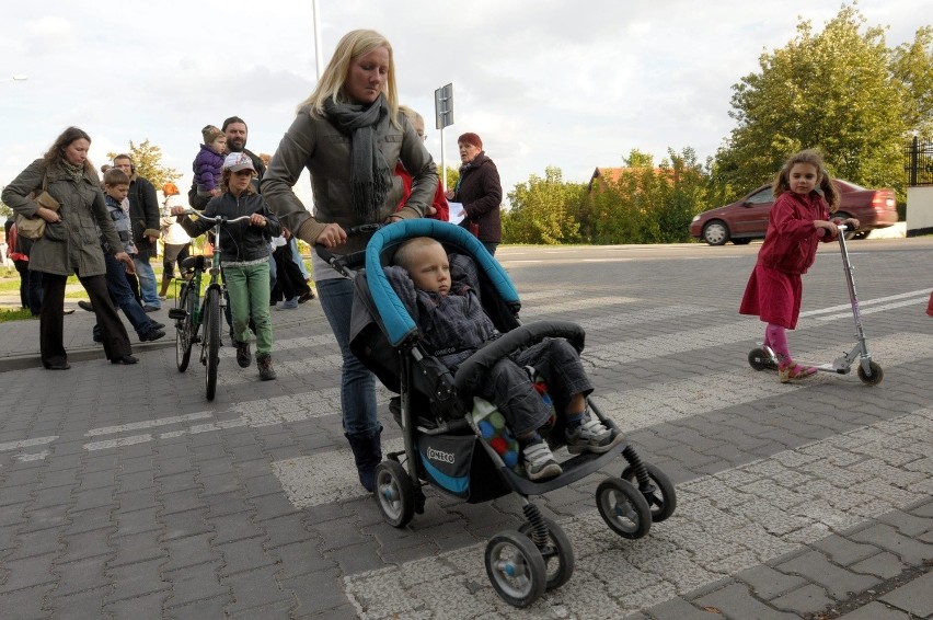 Mieszkańcy Szerokiego blokowali Nałęczowską