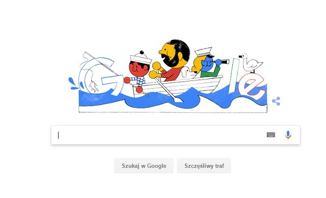 Dzień Ojca 2017 -  Z tej okazji najpopularniejsza wyszukiwarka internetowa Google dała Doodle.