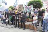 Protest przeciw ACTA 2 w Katowicach ZDJĘCIA Nie chcą, by dyrektywa Unii Europejskiej ograniczyła wolność internetu WIDEO + ZDJĘCIA