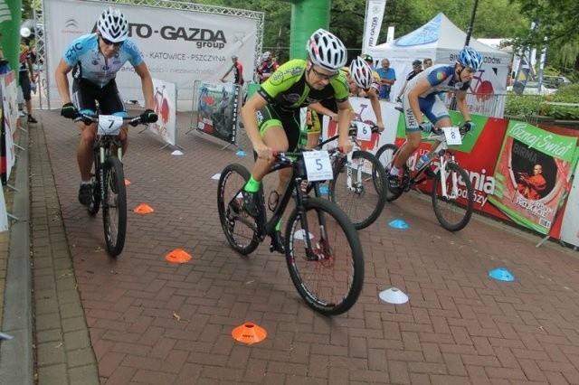 Sprinty rowerowe w Parku Śląskim