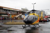 Śmigłowiec Lotniczego Pogotowia Ratunkowego lądował dziś na pętli autobusowej na Dambonia w Opolu