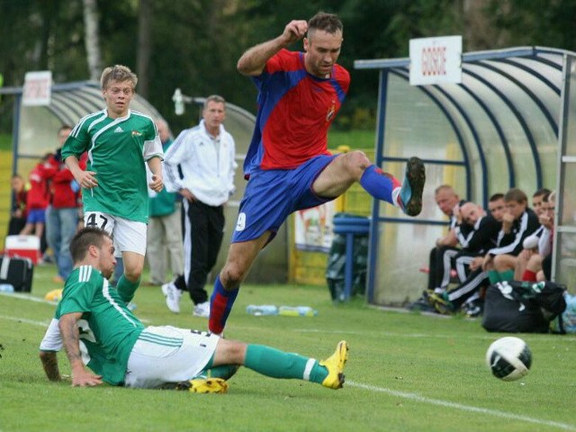 Paweł Klimek choć miał okazje, nie zdobył gola.