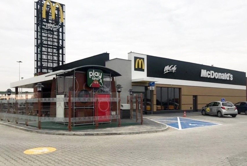 Nowa restauracja Mc Donald's została otwarta przy trasie S1...