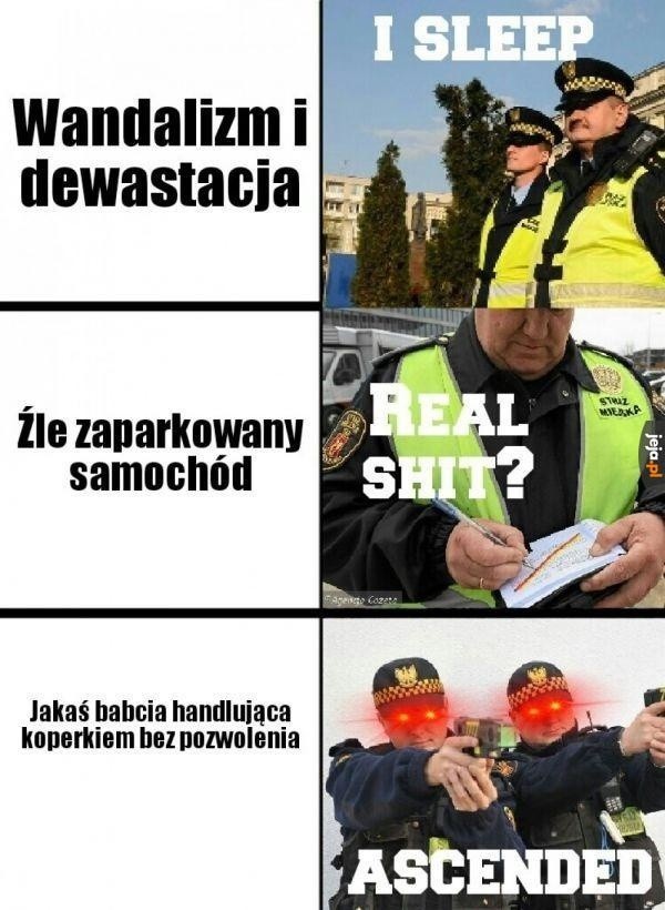 MEMY o Straży Miejskiej