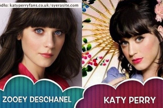 Zooey Deschanel i Katy Perry (fot. Agencja TVN/x-news)