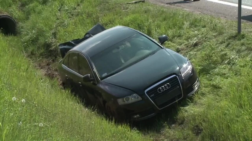 Wypadek limuzyny BOR na DK1. Ciężarówka nie wyhamowała WIDEO+ZDJĘCIA