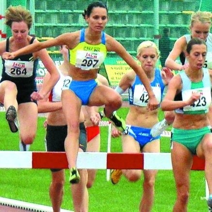 Justyna Korytkowska (nr 12) wywalczyła dwa medale na Mistrzostwach Polski