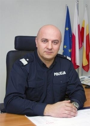 insp. Mariusz Dąbek z Krakowa