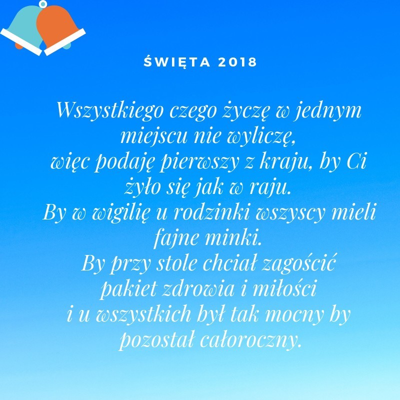 Życzenia świąteczne na Facebooka i Messengera. Wklej na...