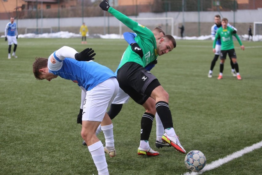 05.02.2022. Sparing: GKS Katowice - Hutnik Kraków....