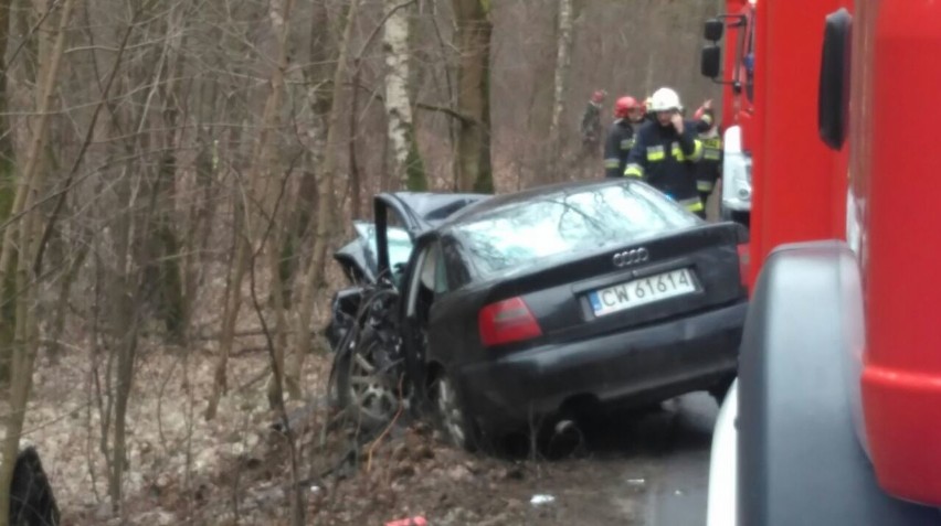 Wypadek miał miejsce w okolicy Osówca
