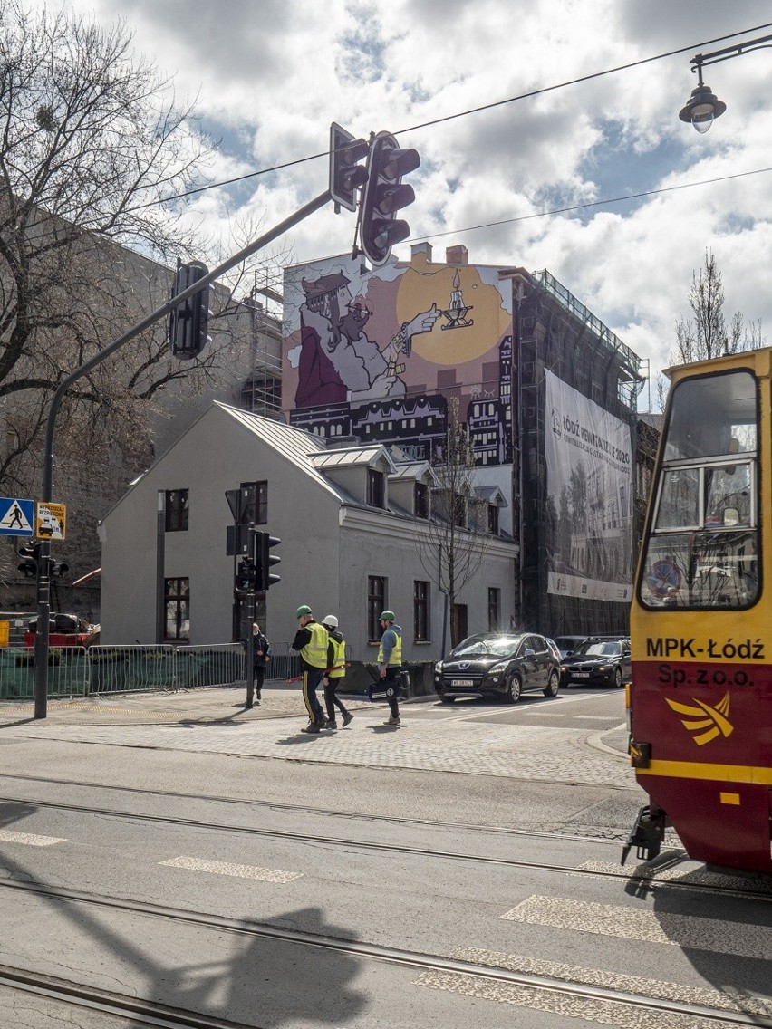 O "Kokolewole" przypomina mural namalowany przez łódzkiego...