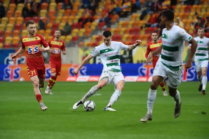 Jagiellonia Białystok - Lechia Gdańsk 16.05.2021 r. Oceny biało-zielonych po porażce na koniec sezonu. Stracona szansa na puchary [galeria]