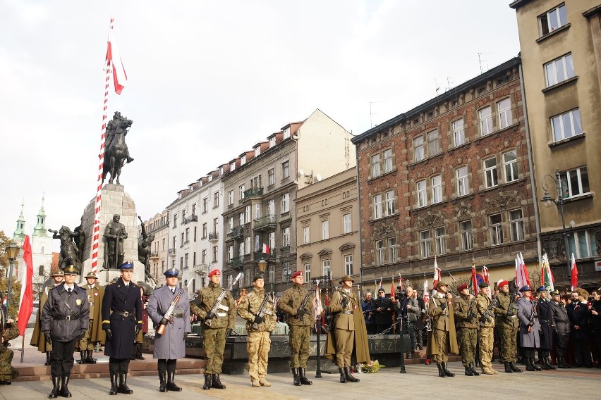 Święto Niepodległości. Przez Kraków przeszedł patriotyczny marsz