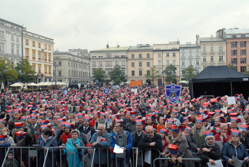 65. Lekcja Śpiewania w Krakowie, czyli rozśpiewany finał roku Tadeusza Kościuszki [ZDJĘCIA]