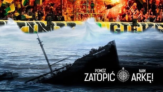GKS Katowice prowadzi akcję "Pomóż nam zatopić Arkę"