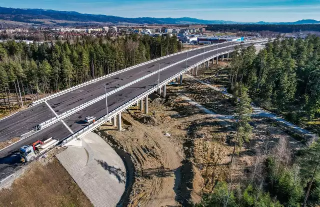 Budowa nowej zakopianki Rdzawka - Nowy Targ