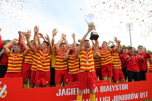 Jagiellonia Białystok mistrzem Polski do lat 17.