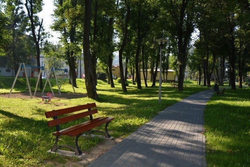 Dobczyce. Całkiem nowe oblicze miejskiego parku