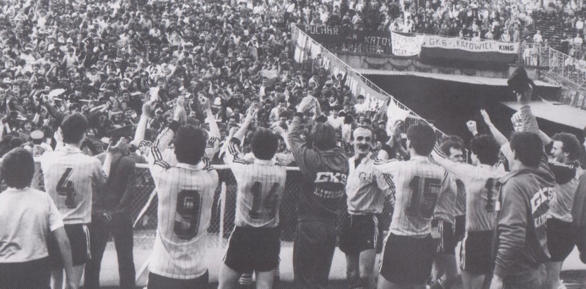 Finał Pucharu Polski w 1986 roku. GKS Katowice...